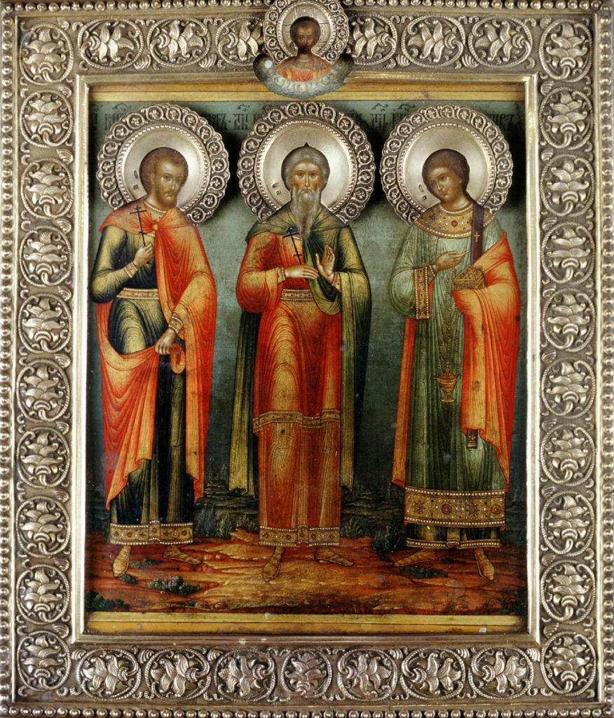 Икона Гурия, Самона и Авива