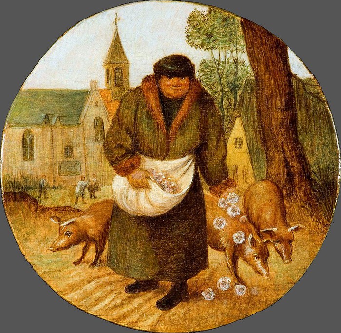 Бисер перед свиньями