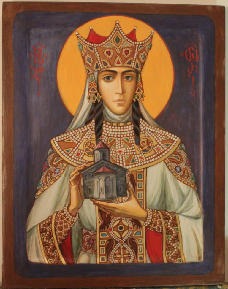 Грузинская икона царицы Тамары
