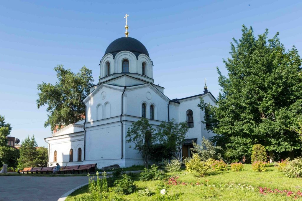 Зачатьевский монастырь. Церковь Сошествия Святого Духа.
