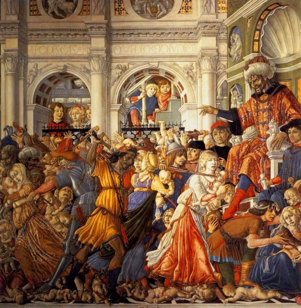 Маттео Ди Джованни Избиение Младенцев 1481-1488