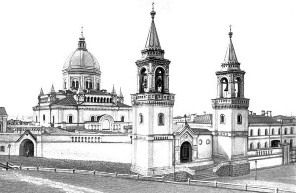 Ансамбль Иоанно-Предтеченского монастыря в Москве